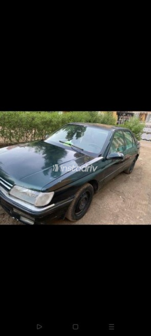 بيجو 605 1995 أخضر غامق أوتوماتيك مستعملة للبيع في زفتى - 4