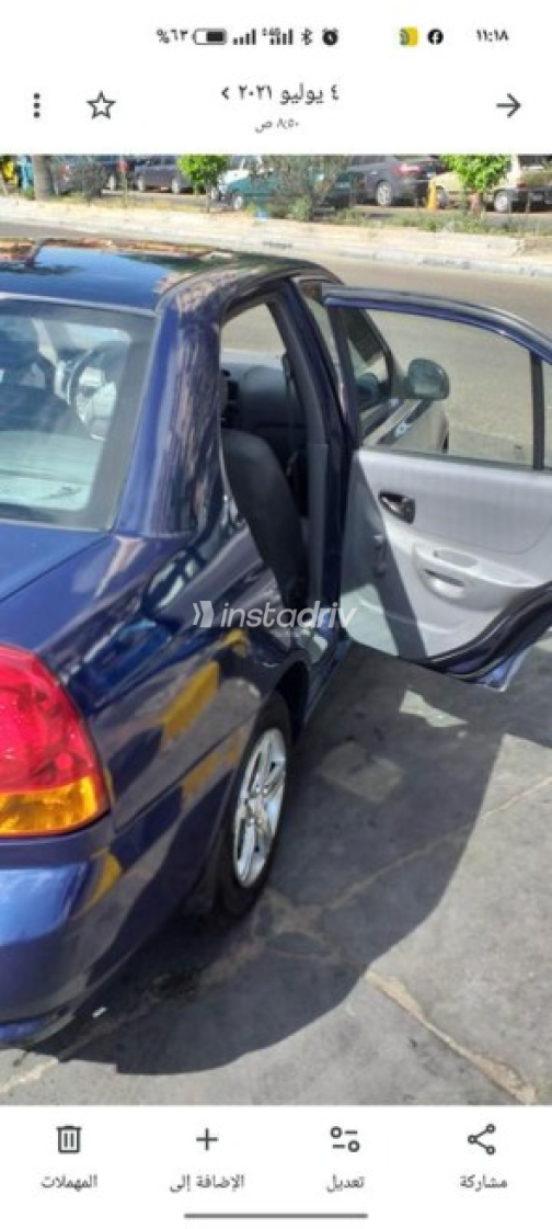 Hyundai Verna 2015 White Automatic Used for Sale in Alexandria - 2