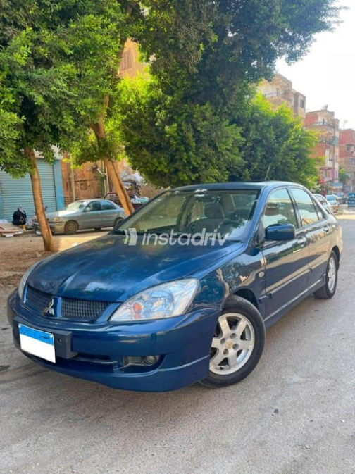 Mitsubishi Lancer 2009 Dark Blue Automatic Used for Sale in Nasr city - 1