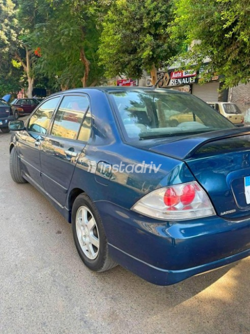 Mitsubishi Lancer 2009 Dark Blue Automatic Used for Sale in Nasr city - 5