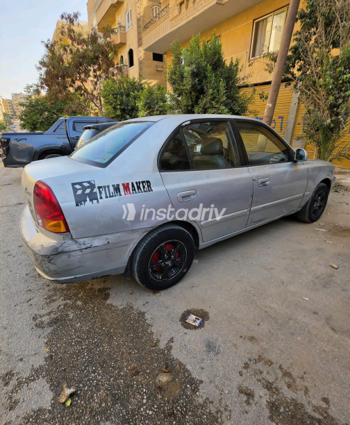 Hyundai Verna 2007 White Automatic Used for Sale in Greater Cairo ( Cairo + Giza) - 1