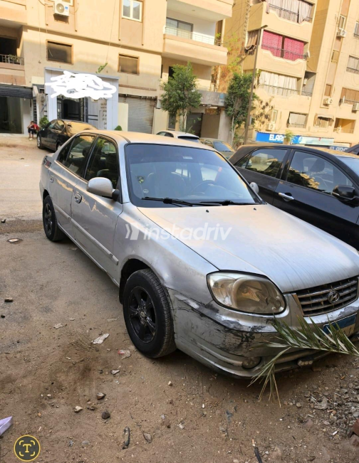 Hyundai Verna 2007 White Automatic Used for Sale in Greater Cairo ( Cairo + Giza) - 2