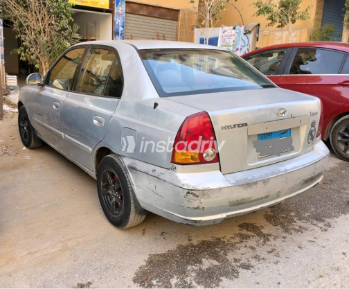 Hyundai Verna 2007 White Automatic Used for Sale in Greater Cairo ( Cairo + Giza) - 3