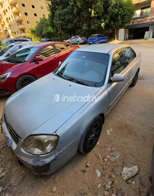 Hyundai Verna 2007 White Automatic Used for Sale in Greater Cairo ( Cairo + Giza) - 5