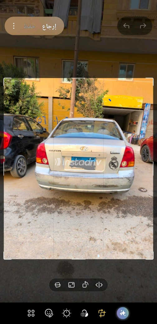 Hyundai Verna 2007 White Automatic Used for Sale in Greater Cairo ( Cairo + Giza) - 8