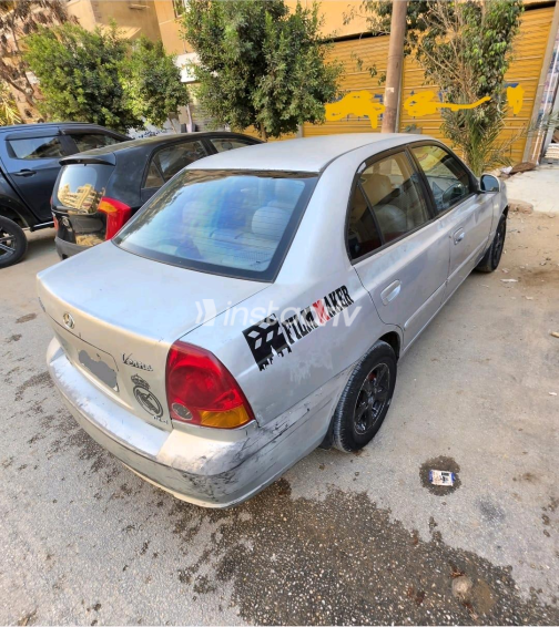 Hyundai Verna 2007 White Automatic Used for Sale in Greater Cairo ( Cairo + Giza) - 9