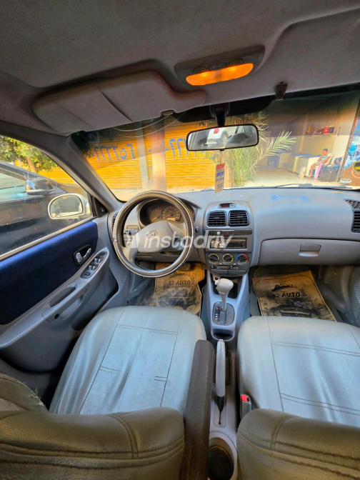 Hyundai Verna 2007 White Automatic Used for Sale in Greater Cairo ( Cairo + Giza) - 10
