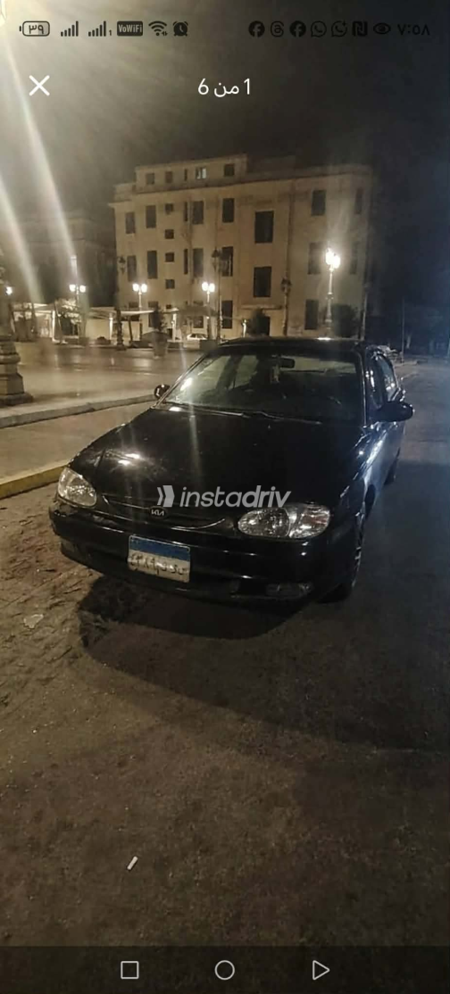 كيا سيفيا 2000 أسود أوتوماتيك مستعملة للبيع في القاهرة الكبرى ( القاهرة - الجيزة) - 2
