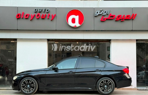 BMW 320 2017 Black Automatic Used for Sale in Greater Cairo ( Cairo + Giza) - 1