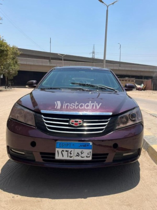 Geely Emgrand 8 2018 Eggplant Automatic Used for Sale in Giza - 1