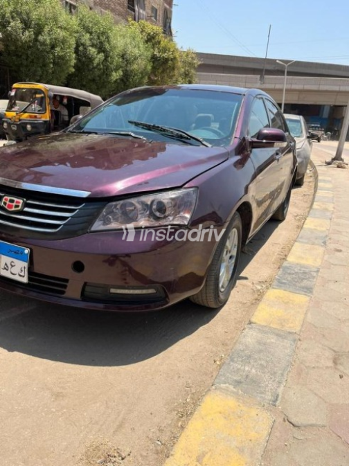 Geely Emgrand 8 2018 Eggplant Automatic Used for Sale in Giza - 2