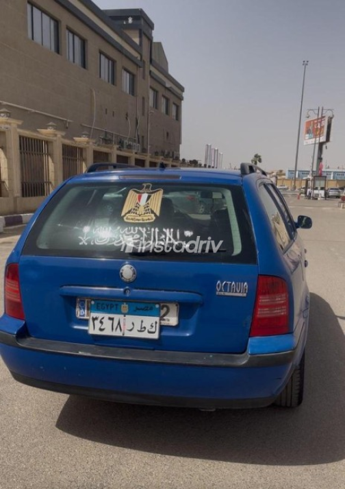 Skoda Octavia A4 2008 Blue Automatic Used for Sale in Nasr city - 3