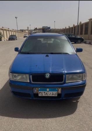 سكودا اوكتافيا A4 2008 أزرق أوتوماتيك مستعملة للبيع في مدينة نصر
