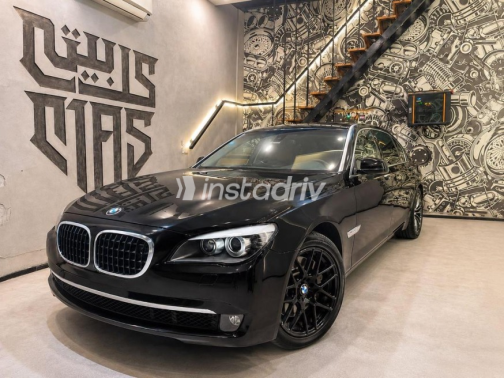 BMW 750 2011 Black Automatic Used for Sale in Cairo - 1