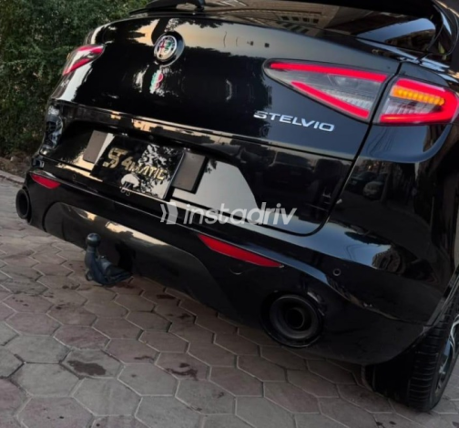 Alfa Romeo Stelvio 2024 Black Automatic Used for Sale in Cairo - 10