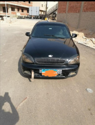 دايو لانوس 2 2001 أسود أوتوماتيك مستعملة للبيع في الهرم