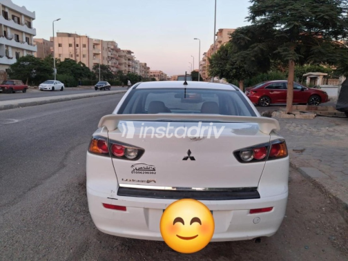Mitsubishi Lancer EX Shark 2015 White Automatic Used for Sale in Cairo - 1