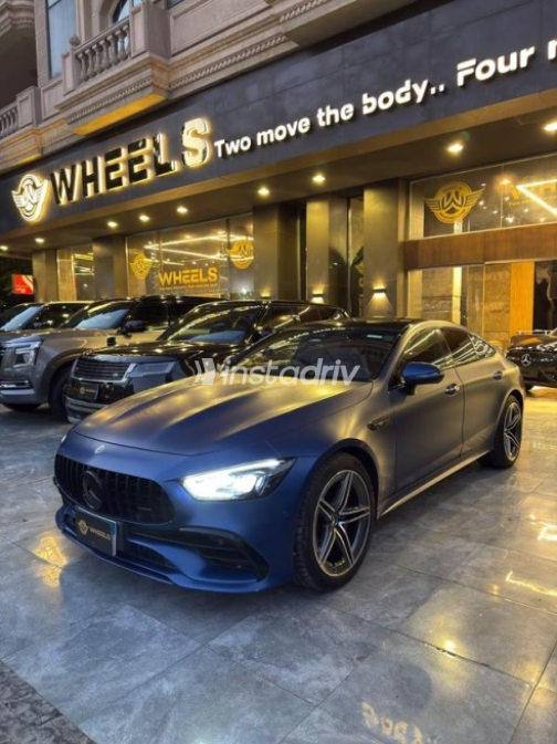 Mercedes GT 43 2022 Dark Blue Automatic Used for Sale in Cairo - 2