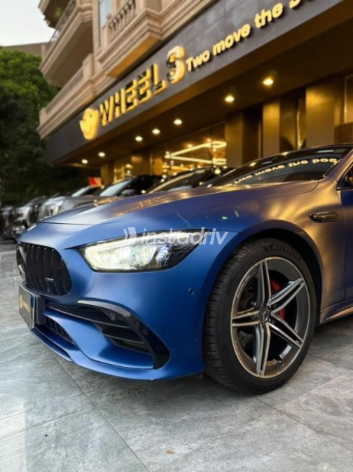 Mercedes GT 43 2022 Dark Blue Automatic Used for Sale in Cairo - 7