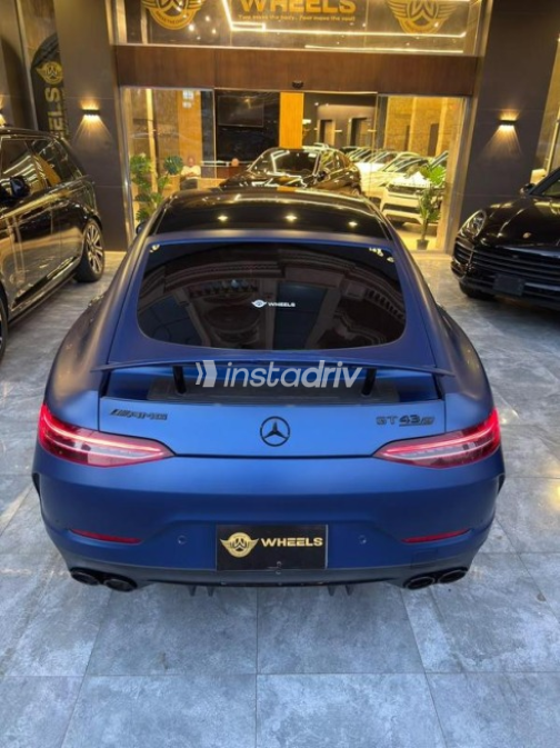 Mercedes GT 43 2022 Dark Blue Automatic Used for Sale in Cairo - 10