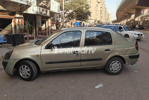 رينو كليو 2003 ذهبي أوتوماتيك مستعملة للبيع في حدائق الاهرام - 3
