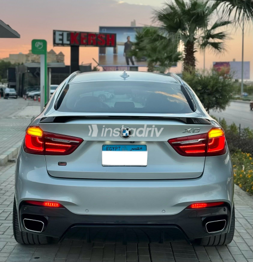 بي ام دبليو X6 2016 فضي أوتوماتيك مستعملة للبيع في القاهرة الكبرى ( القاهرة - الجيزة) - 8