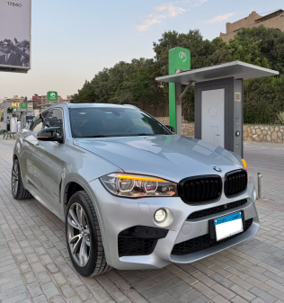 بي ام دبليو X6 2016 فضي أوتوماتيك مستعملة للبيع في القاهرة الكبرى ( القاهرة - الجيزة)