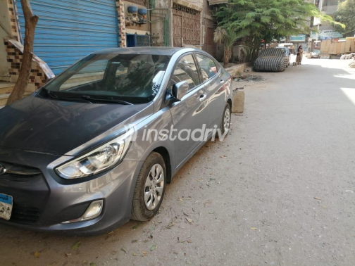 Hyundai Accent RB 2016 Gray Automatic Used for Sale in Greater Cairo ( Cairo + Giza) - 4