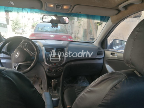 Hyundai Accent RB 2016 Gray Automatic Used for Sale in Greater Cairo ( Cairo + Giza) - 6