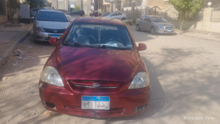 كيا ريو 2005 أبيض يدوي مستعملة للبيع في القاهرة الكبرى ( القاهرة - الجيزة)