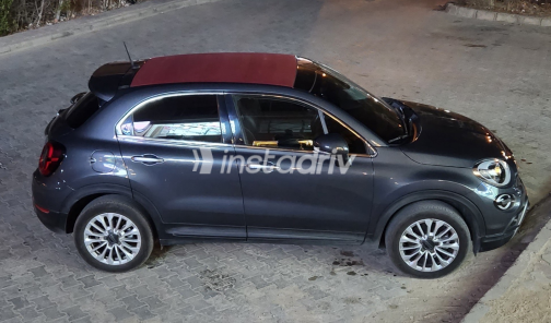 Fiat 500 X 2022 Dark Gray Automatic Used for Sale in Greater Cairo ( Cairo + Giza) - 1