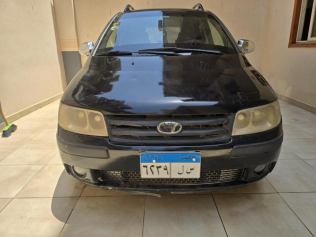 هيونداي ماتريكس 2006 أسود أوتوماتيك مستعملة للبيع في مصر الجديدة