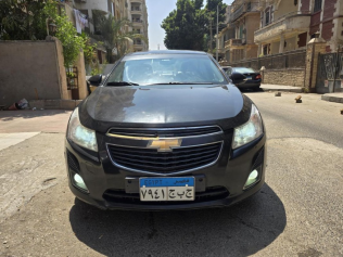 شيفروليه كروز 2015 أسود أوتوماتيك مستعملة للبيع في مصر الجديدة