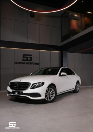 Mercedes E 180 2018 White Automatic Used for Sale in Cairo