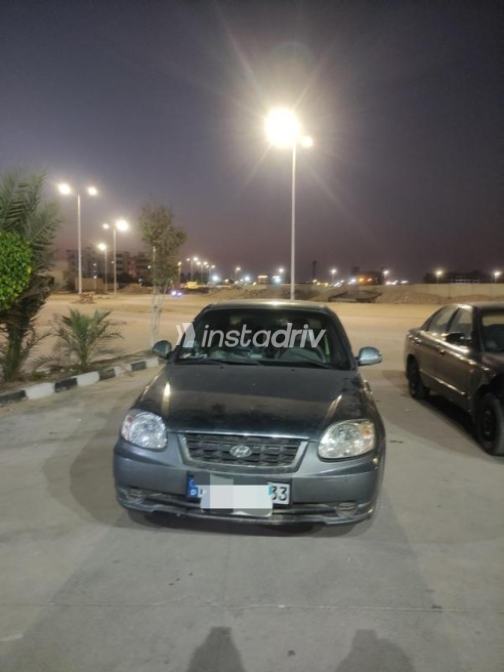 Hyundai Verna 2015 Dark Gray Automatic Used for Sale in 10th of Ramadan - 1