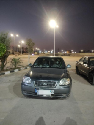 Hyundai Verna 2015 Dark Gray Automatic Used for Sale in 10th of Ramadan