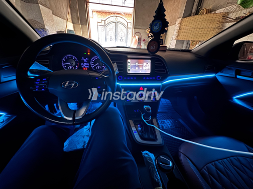 Hyundai Elantra AD 2019 White Automatic Used for Sale in Greater Cairo ( Cairo + Giza) - 7
