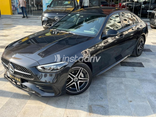 Mercedes C 180 2024 Gray Automatic Used for Sale in Cairo - 1