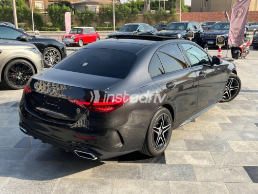 Mercedes C 180 2024 Gray Automatic Used for Sale in Cairo - 2