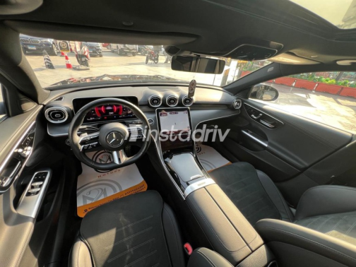 Mercedes C 180 2024 Gray Automatic Used for Sale in Cairo - 3