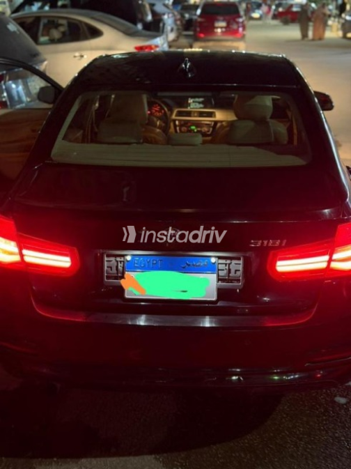 BMW 318 2017 Black Automatic Used for Sale in Giza - 3