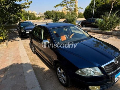 سكودا اوكتافيا A5 2006 أزرق أوتوماتيك مستعملة للبيع في العبور - 3