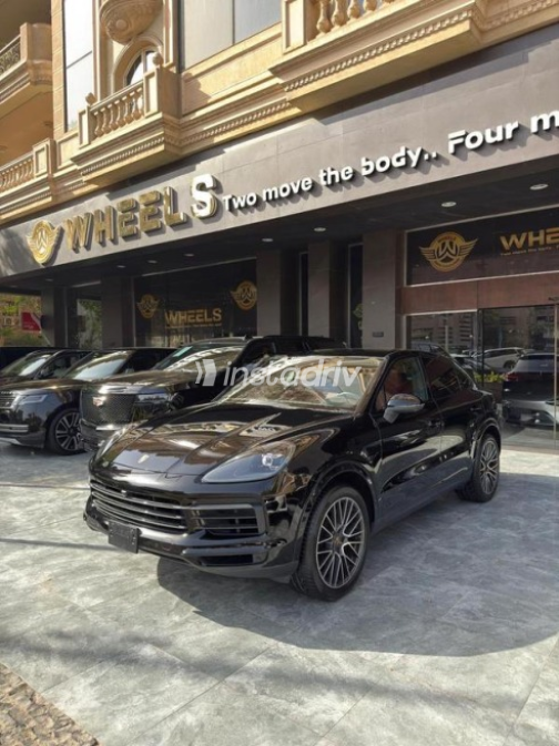 Porsche Cayenne 2020 Black Automatic Used for Sale in Cairo - 1