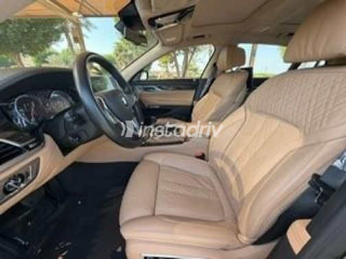 BMW 750 2017 Black Automatic Used for Sale in Cairo - 3
