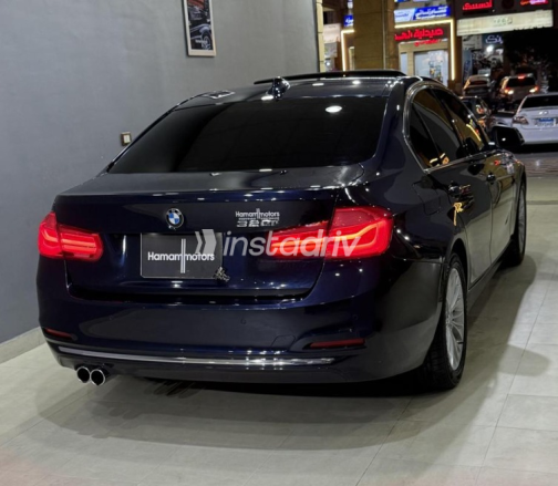 BMW 320 2019 Dark Blue Automatic Used for Sale in Damietta - 7