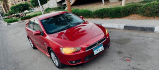 Mitsubishi Lancer 2016 Dark Red Automatic Used for Sale in Greater Cairo ( Cairo + Giza)