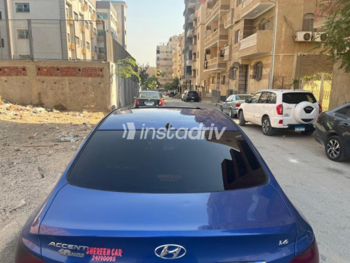 هيونداي اكسنت RB 2021 أزرق أوتوماتيك مستعملة للبيع في المقطم - 3