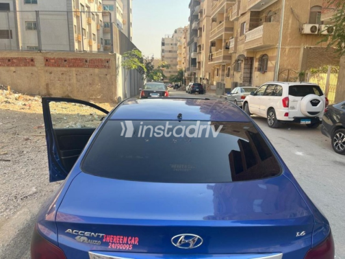 هيونداي اكسنت RB 2021 أزرق أوتوماتيك مستعملة للبيع في المقطم - 4