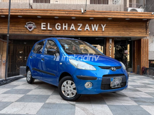 Hyundai I10 2010 Dark Blue Automatic Used for Sale in Cairo - 1