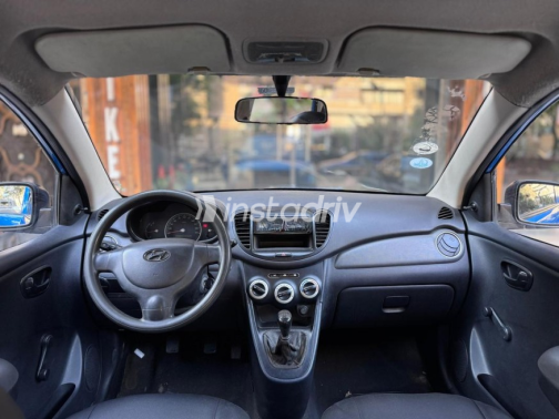 Hyundai I10 2010 Dark Blue Automatic Used for Sale in Cairo - 8